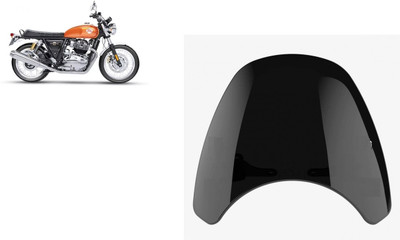 Pa UNBREAKABLE VISOR GLASS FOR HUNTER 350CC/ INTERCEPTOR 650 Bike Windshield