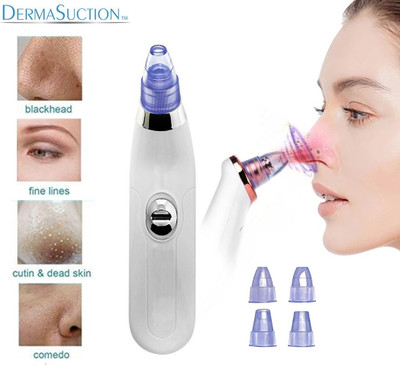 Glamezone Plastic Blackhead Remover Vacuum Suction Device(Pack of 4)