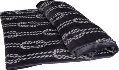 ACZO FEEL 3D Printed Double AC Blanket for  AC Room(Microfiber, Grey)