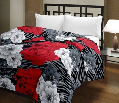 SECREATIONS Floral Single Dohar for  AC Room(Poly Cotton, Multicolor)