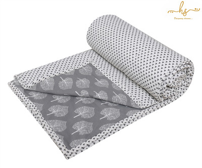 HS DESIGNING DREAMS Printed Single AC Blanket for  AC Room(Poly Cotton, Multicolor)
