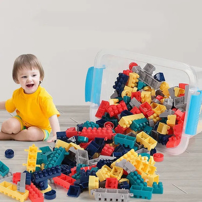 ARIZON Best Gift 100+ DIY Building Blocks Educational Learning Skill Development Toy(Multicolor)