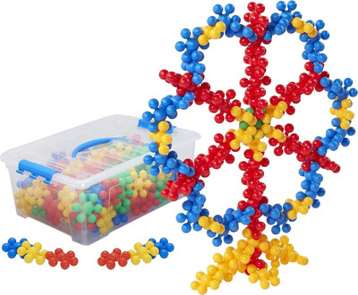 DevDarsh Creative Star Blocks Toys for Kids Educational Building Blocks Set (75+pcs)(Multicolor)