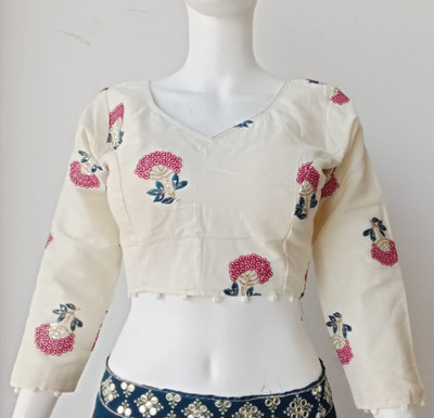 HARSHIT Round Neck Women Blouse