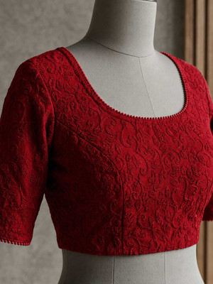 SHRI AADIBADRI NARAYAN ENTERPRISES Round Neck Women Blouse