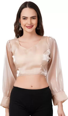 WIZULO TRENDZ Sweetheart Neck Women Blouse