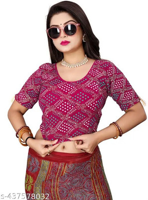 Naman textile Round Neck Women Blouse