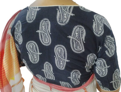 Rimjhim Boat Neck Women Blouse