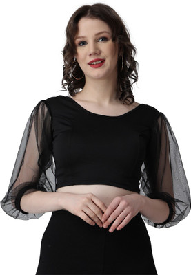 TINY TOY Boat Neck Women Blouse