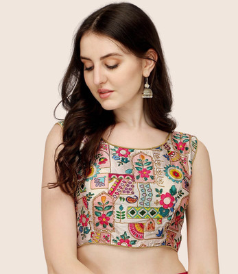 WIZULO TRENDZ Round Neck Women Blouse