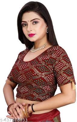 Naman textile Round Neck Women Blouse