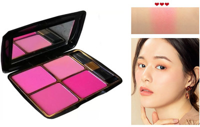 Wiffy MATTE FINISH LOOK WATERPROOF 4 IN 1 MAKE UP BLUSHER(MULTICOLOR)