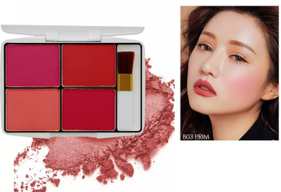 winry THE LONGLASTING MATTE FINISH 4 IN 1 BLUSHER FOR ALL SKINTYPE(MULTICOLOUR)