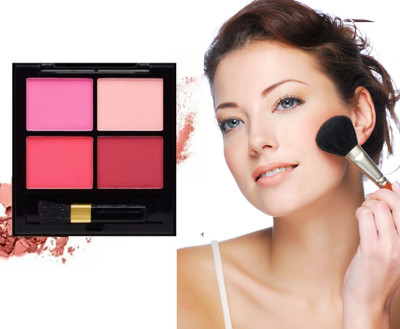 winry FOR WOMANS AND GIRLS BEST 4 IN 1 BLUSHER PALLETE(MULTICOOUR)
