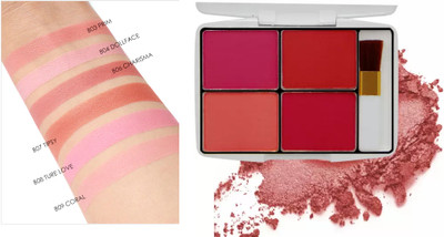 AGLEY 4 IN 1 MATTE FINISH WATER PROOF & LONG LASTING BLUSHER PALTTE (MULTI COLOR)(MULTI COLOR)