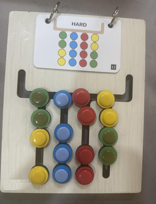 Nafhotoz Brain Development Puzzle Set – Color Matching Game Educational Board Games