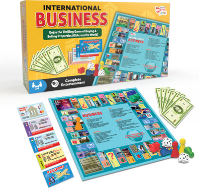 Little Berry International Business Board Game Set for Kids & Adults with Waterproof Board Strategy & War Board Game