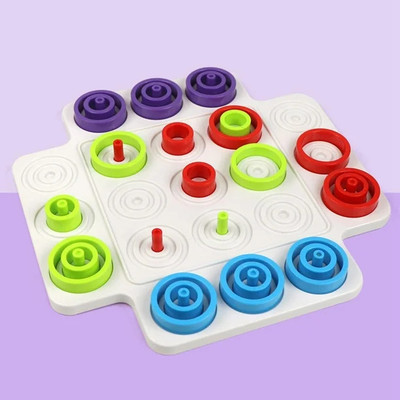 CountryLink Ferrule 3D Strategy Ring Battle Board Game for Kids, Teens & Family Fun Board Game Accessories