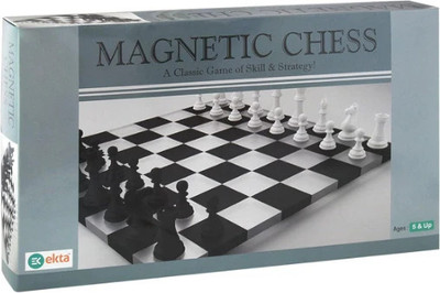 Ekta Toys Magnetic Chess | A Classic Game of Skill & Strategy | J.K. Strategy & War Board Game