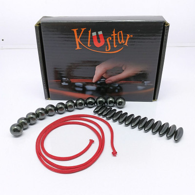 ALL WISH Kluster Magnetic Board Game | 28 Magnets Table Top Game for Kids & Adults Party & Fun Board Game