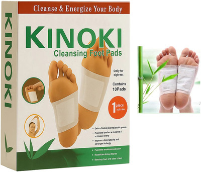 Kinoki Detox Foot Pads for Toxin Remover and Deep Cleanising Plaster & Patch(10 Patches)