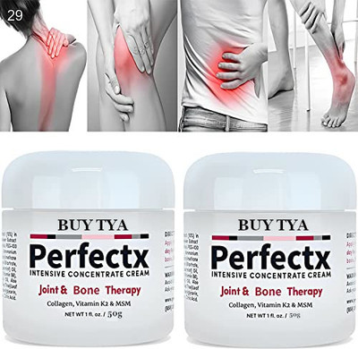 Buy TYA Perfectx Joint & Bone Therapy Cream – Bone Flex Formula, 50g x 2 Pack Cream(2 x 50 g)