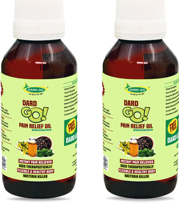 DARDGO Pain Relief Oil For Body & Joint Pain Liquid(2 x 50 ml)