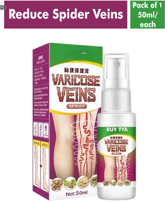 Buy TYA Varicose Vein Spray with No Residue Formula Liquid(50 ml)