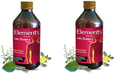 KRUM Elements Uri Flush 3 Liquid (Pack Of 2) 200 ML Liquid(2 x 200 ml)