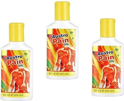 AUSTRO pain relief oil pack of 3 Liquid(3 x 30 ml)