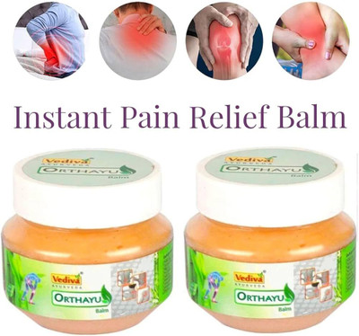 Orthayu Ayurvedic balm for pain relief PO3 Balm(3 x 83.33 g)