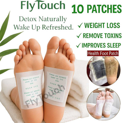FlyTouch Comfortable Foot Pads for Detox, Energy Recovery and Healthy Sleep Cycle