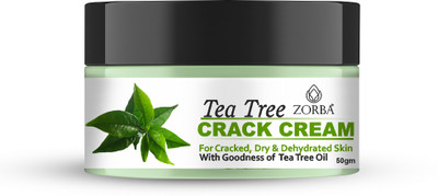 Zorba Tea Tree Crack Cream Pack Of 1x50gm(50 g)