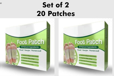 Buy TYA Kinoki Herbal Foot Patch 10pcs x 2 Ginger Salt Detox Pads for Health(200 g)