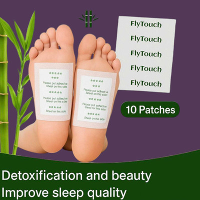 FlyTouch Herbal Detox Foot Patches for Women Seeking Stress-Free Rest and Energy
