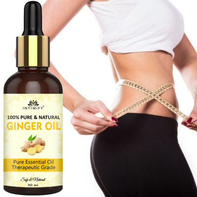 INTIMIFY Ginger Essential Oil, Weight Loss Oil, Fat Loss Oil, Ginger Slimming Oil(30 ml)