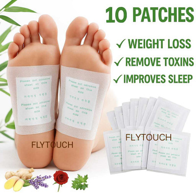 FlyTouch Detoxifying Foot Patches with Bamboo Vinegar for Improved Sleep and Wellness