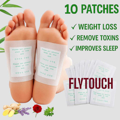 FlyTouch Detox Foot Patches with Bamboo Vinegar for Energy Recovery and Stress Relief