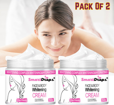 smartdrops Face Whitening Cream Fairness & Spot Reduction Cream for Oily and Acne-Prone Skin(100 g)