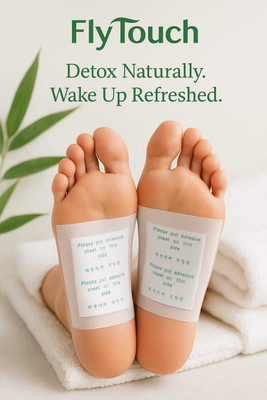 FlyTouch Restore Your Body Naturally with Deep Detox Foot Pads and Better Sleep