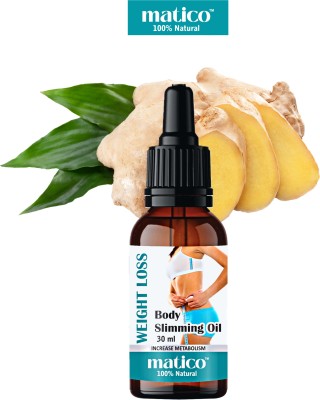 matico Slimming Oil for Weight loss, Belly Fat Burner, Fat loss Natural oil(30 ml)