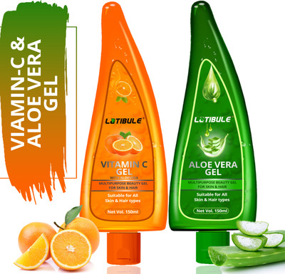 Latibule 100% Pure Vitamin C & Aloe Vera Gel For Glowing Face, Skin & Hair On Flipkart For Rs. 79