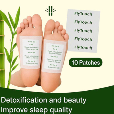 FlyTouch Herbal Foot Pads for Daily Detox, Sleep Support and Circulation Boost