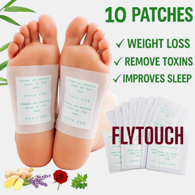 Naosucura Tourmaline Detox Foot Pads for Body Relaxation & Better Circulation(10 g)