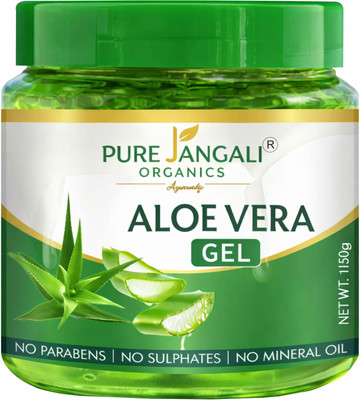 PURE JANGALI ORGANICS 100% Pure Aloe Vera Gel 150gm(150 g)