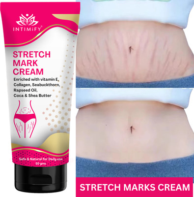 INTIMIFY Stretch Marks Cream For Pregnancy Scar removal and Moisturizing Cream(50 g)