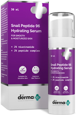 The Derma Co Snail Peptide 96 Hydrating Serum with Snail Mucin & Peptide Complex(30 ml)
