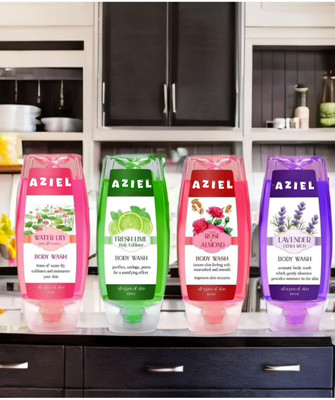 Aziel Fruity Fusion Smooth Body Wash(4 Items in the set)