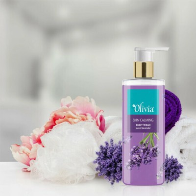 Olivia Skin Calming Body Wash with Sweet Lavender(250 ml)