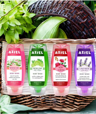 Aziel Soft Touch Skin Body Wash(4 Items in the set)